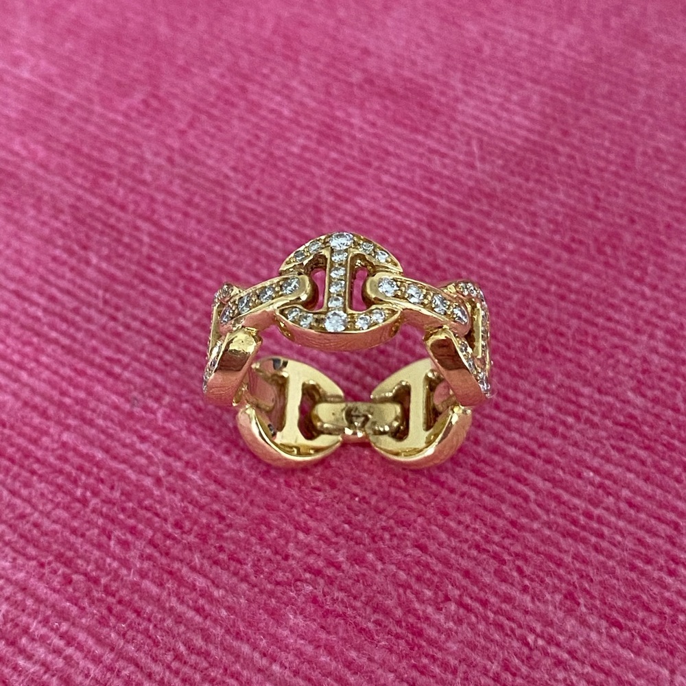 Hoorsenbuhs Classic Tri-Link Antiquated Ring
